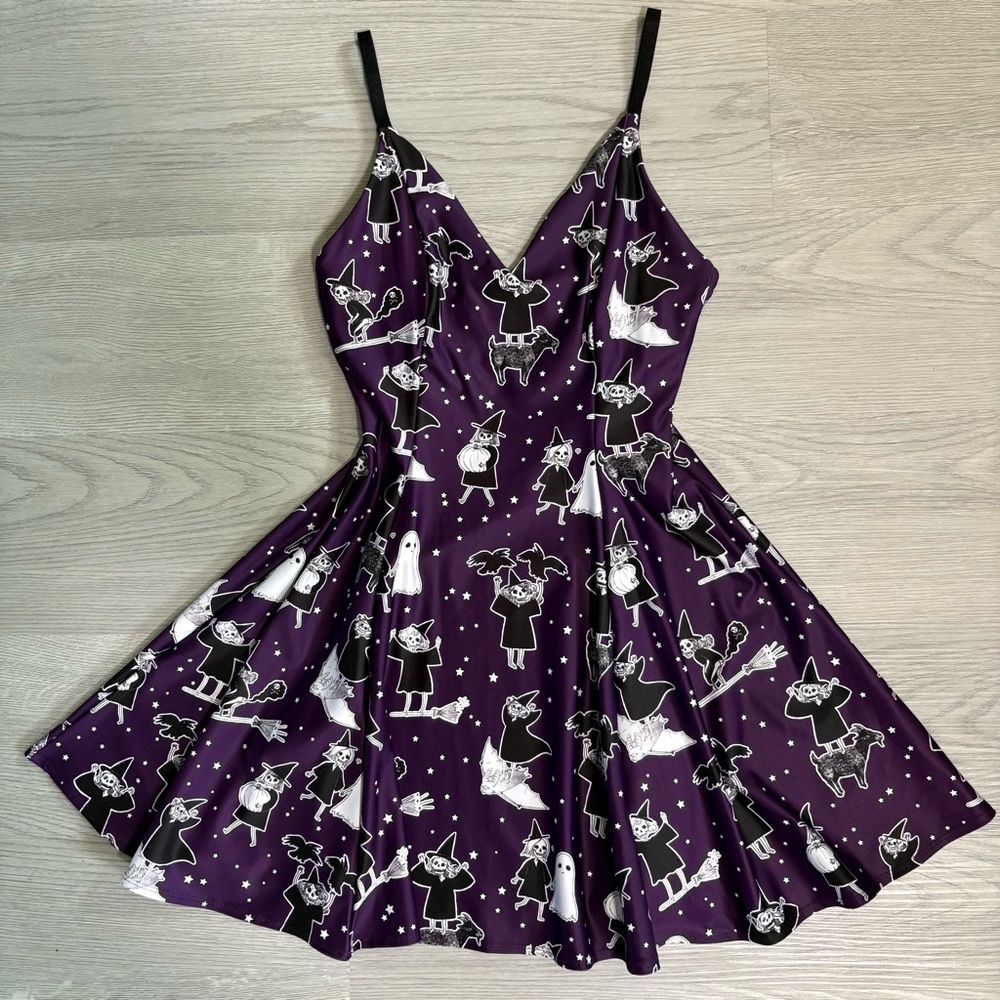Blackmilk Best Witch Friends Mini Strappy Dress Halloween